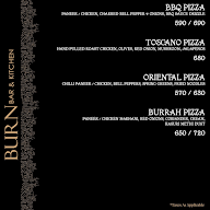 Burn Kitchen & Malt menu 6