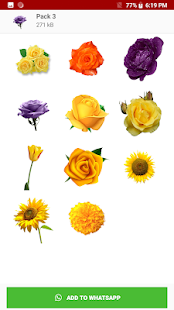 WAStickerApps - ? Flowers Roses Stickers - náhled