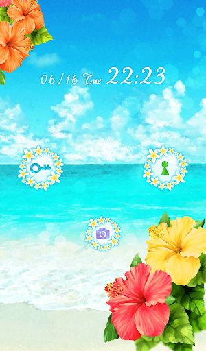 免費下載個人化APP|可爱的换肤壁纸★Hibiscus Beach app開箱文|APP開箱王