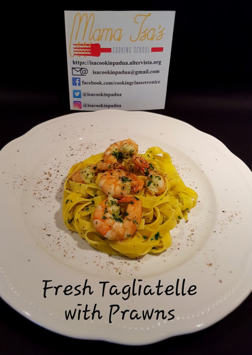 Gluten Free Egg Pasta Tagliatelle from scratch
Mama Isa's Cooking School is the only company to offer gluten free cooking classes in Venice area Italy specifically designed for those affected by Celiac Disease. 
Fully Interactive
Flexible Recipes
Top Instructors

https://isacookinpadua.altervista.org/gluten-free-classes.html