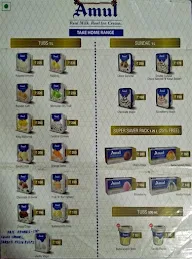 Amul Ice Cream Parlor menu 1