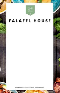 Falafel House menu 2