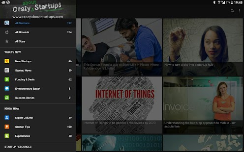   Crazy About Startups- screenshot thumbnail   