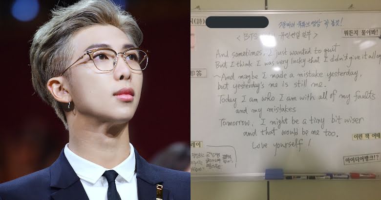 BTS's RM Gives In-Depth Look Into His Passion For Learning +