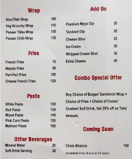 Jharokha Cafe menu 2