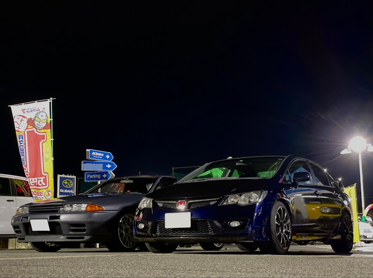 シビックタイプRの相棒との別れ・沢山のいいねやコメントありがとうございます🎶・かけがえのない仲間たちに感謝・別れはつらいよ。に関するカスタム事例の投稿画像1枚目