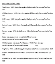 Organic Beans Cafe menu 4