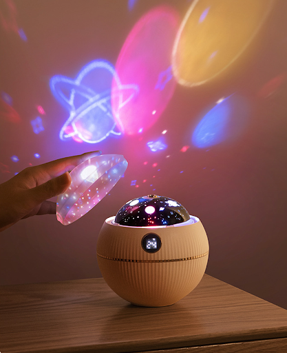 Title 2, New Star Projection Humidifier Portable USB Spr...