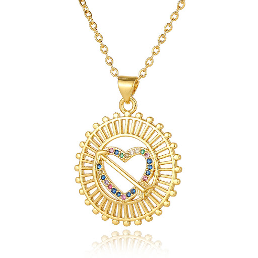 Title 21, Exquisite Fashion All-match Clavicle Chain Copp...
