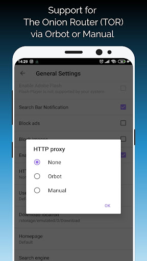 Proxy Browser - Adblock Secured Private Tor Proxy