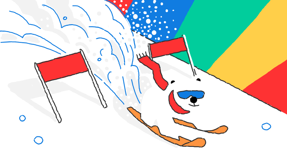 Doodle Snow Games - Day 14 Doodle - Google Doodles