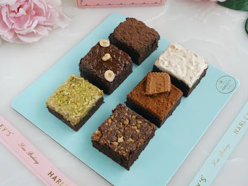 Assorted Crocante Brownies [Pack Of 6]