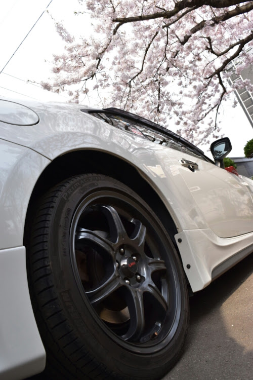 86のトヨタ86・桜とコラボ・夜桜・弘前城に関するカスタム事例の投稿画像2枚目