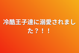 冷酷王子達に溺愛されました？！！