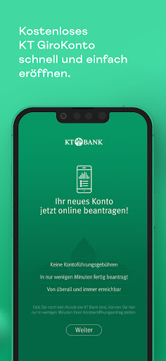 Screenshot KT Bank Mobile Banking