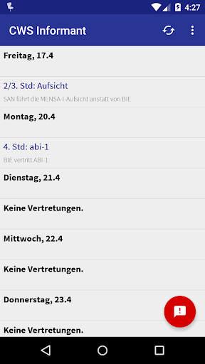 CWS Informant für Lehrer