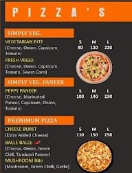 The Pizza Choice menu 1