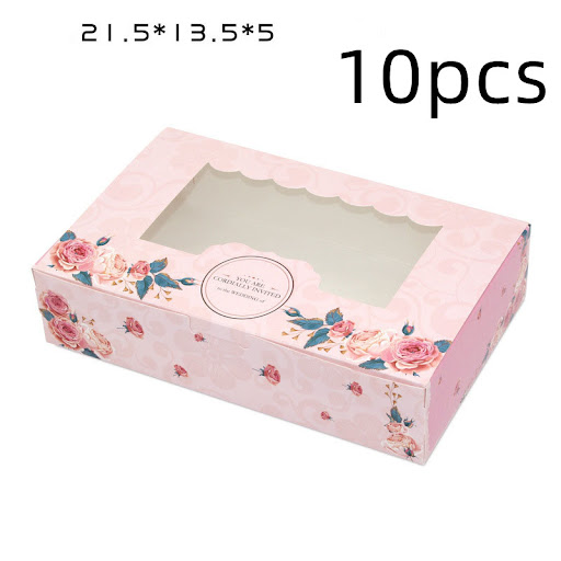 6Tablets Pink Rose10pcs