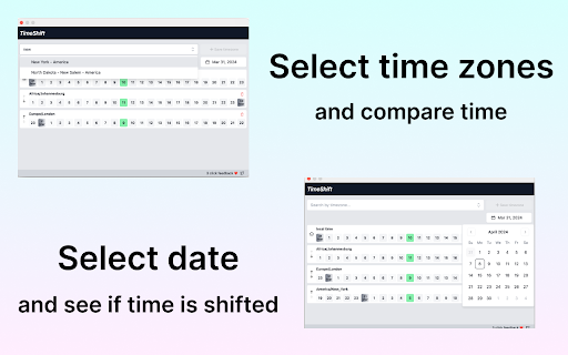 Time⚡️Shift: Time Zones for Meetings