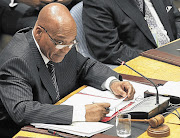 President Jacob Zuma. File photo.