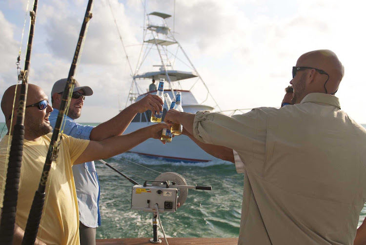 Go on a fun fishing adventure while visiting Bimini Island in the Bahamas. 