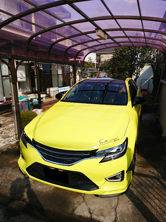 マークXのDIY・マークX 130系・イエロー・ドライブに関するカスタム事例の投稿画像1枚目