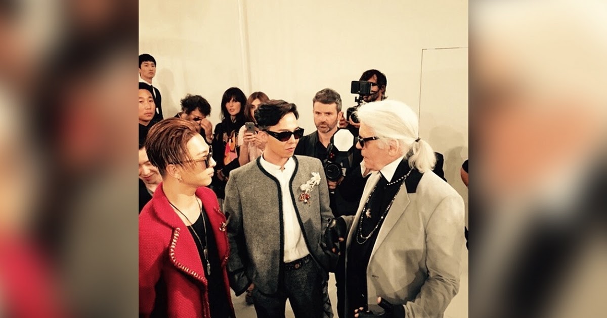 BIGBANG's G-Dragon, Taeyang and more spotted at Chanel's Cruise Show in  Seoul