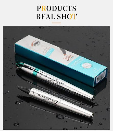 Title 1, Four Prong Liquid Eyebrow Pencil Waterproof and...