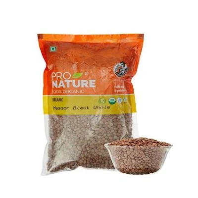 Nature's Nature Land Masoor Whole - 500 gm