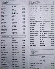 Hotel Malvan Samudra menu 1