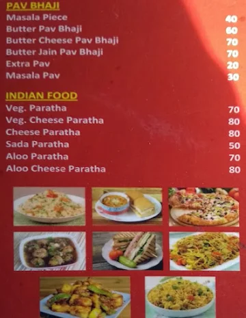 Bombay Cold Cafe & Restaurant menu 