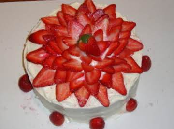 Strawberry creamcheese cake