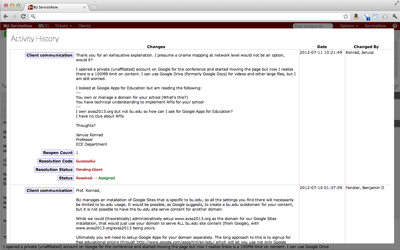 BU ServiceNow Preview image 9