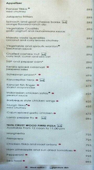 Arcot Bar (Trident Chennai) menu 3