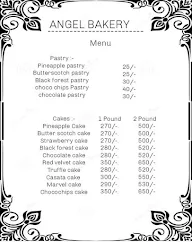 Angel Bakery menu 1