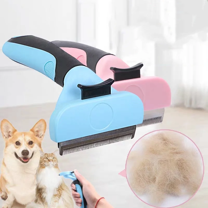 Title 1, Ferramenta de grooming para cães, pente para re...