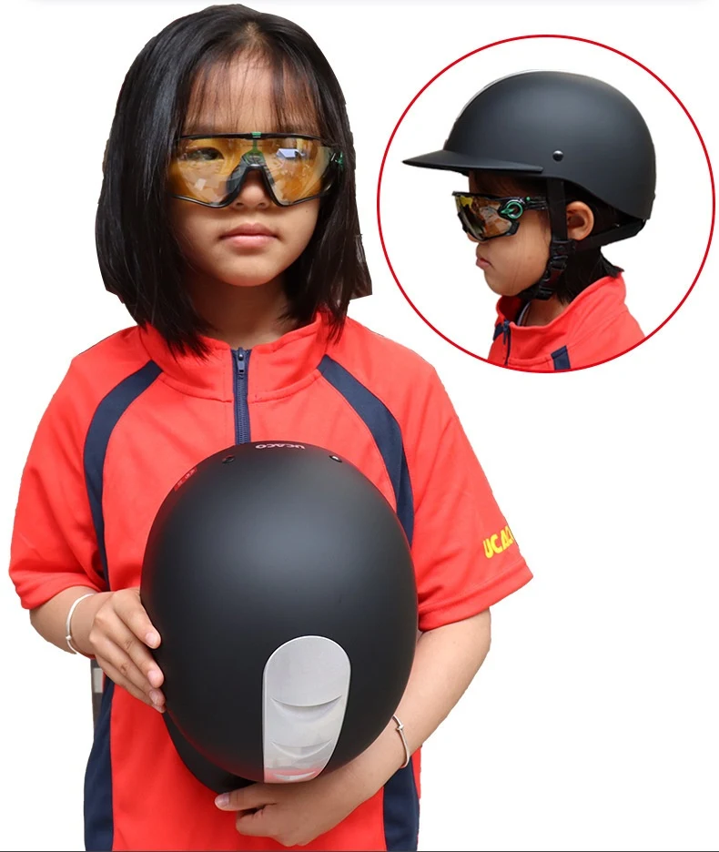 Casque d'équitation super léger d'été, chapeau de monte à cheval, offrant confort et protection, idéal pour les chaudes journées d'été.
