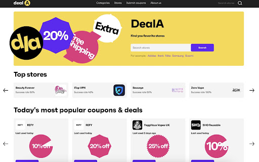 DealA Extension