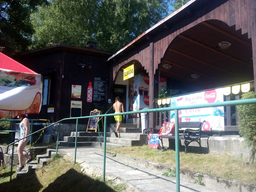 Kiosek na koupališťi Sluníčko