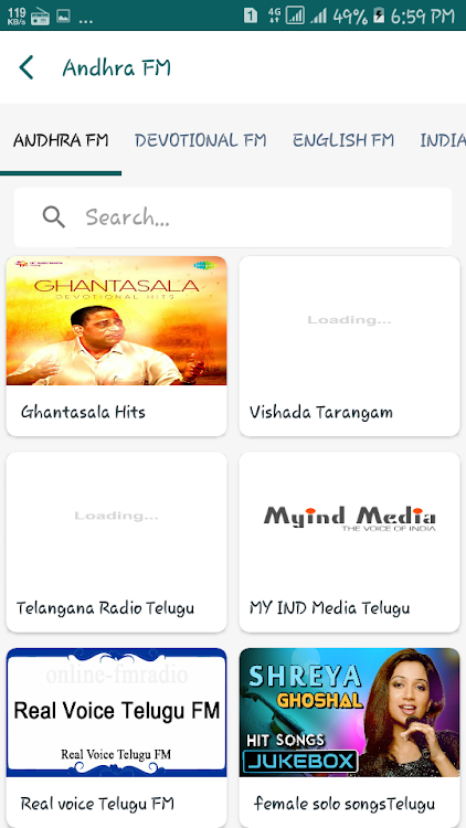 Hyderabad Radio Live Non Stop Telugu Songs Radio Android Apps