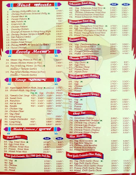 Chiney Bangali menu 3