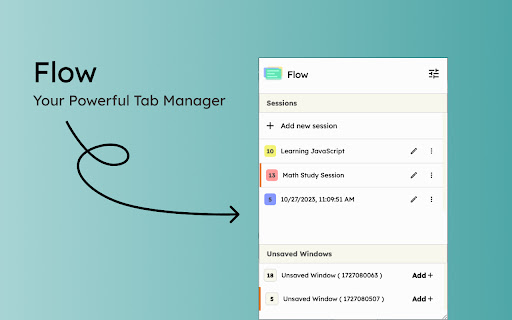 Flow - Tab Manager