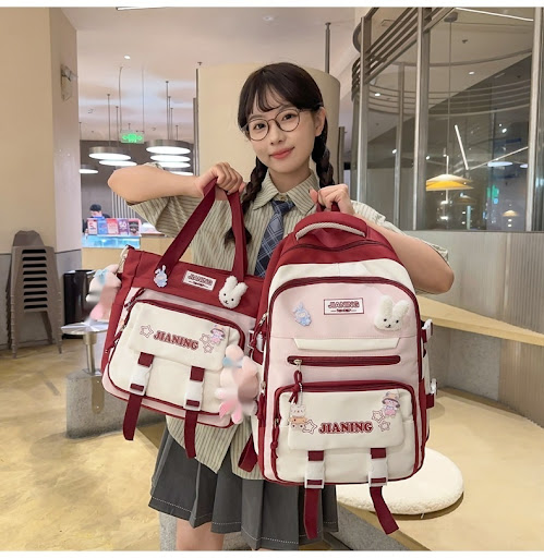 Title 1, Korean Style Juniors Schoolbag Large Capacity ...