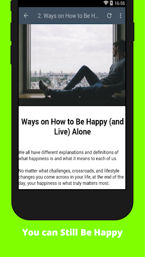 How to Be Happy Alone