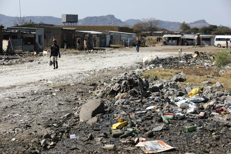 Nkaneng, Wonderkop, where the Marikana massacre happened 10 years ago.