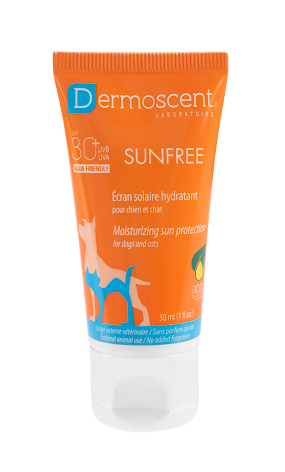 SunFREE SPF30+ fr Hund & Katt, 30ml, 1st tub