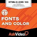 Fonts and Color Course for HTM icon