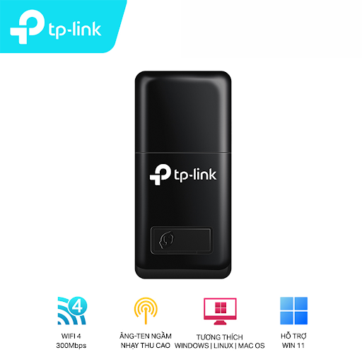 USB thu sóng Wifi TPLink TL-WN823N