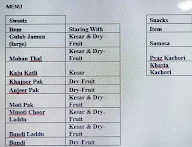 Maakhan Mishri Foods menu 1