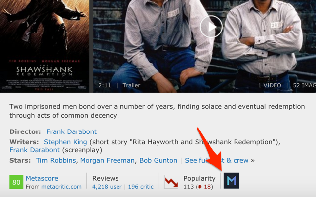 IMDb to Movieo Preview image 0